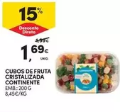 Oferta de Continente - Cubos De Fruta Cristalizadas por 1,69€ em Continente