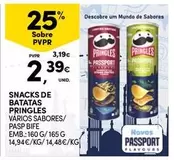 Oferta de Pringles - Snacks De Batatas por 2,39€ em Continente