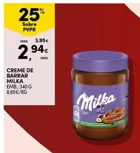 Oferta de Milka - Creme De Barrar por 2,94€ em Continente