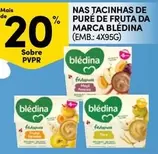 Oferta de Blédina - Nas Tacinhas De Pure De Frutaem Continente