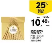 Oferta de Ferrero Rocher - Bombons por 10,49€ em Continente