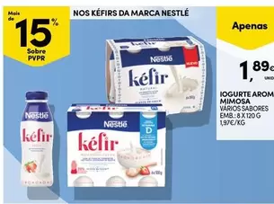 Oferta de Nestle - Iogurte Aroma Mimosa por 1,89€ em Continente