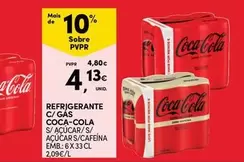 Oferta de Coca cola - Refrigerante C/ Gas por 4,13€ em Continente