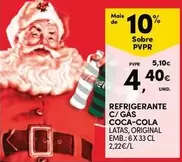 Oferta de Coca cola - Refrigerante C/Gas por 4,4€ em Continente