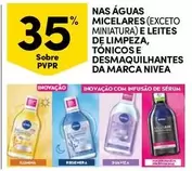 Oferta de Nivea - Nas Águas Micelaresem Continente