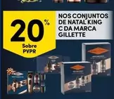 Oferta de Gillette - Nos Conjuntos De Natal King C Da Marcaem Continente