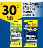 Oferta de Gillette - Nas Laminas Descartaveis Blue 3 Da Marcaem Continente