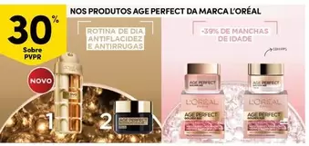 Oferta de L'Oréal - Nos Produtos Age Perfectem Continente