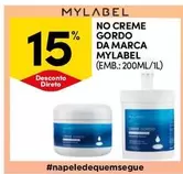 Oferta de Mylabel - No Creme Gordo Da Marcaem Continente