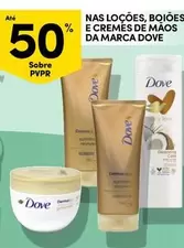 Oferta de Dove - Nas Loções, Boîes E Cremes De Maos Da Marcaem Continente