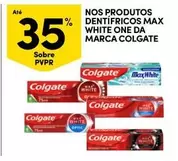 Oferta de Colgate - Nos Produtos Dentifricos Max White One Da Marcaem Continente