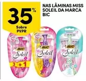 Oferta de BIC - Nas Laminas Miss Soleilem Continente