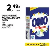 Oferta de Detergente Manual Roupa por 2,49€ em Continente