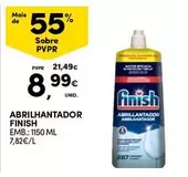 Oferta de Finish - Abrilhantador por 8,99€ em Continente