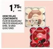 Oferta de Continente - Mini Velas por 1,75€ em Continente