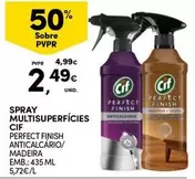 Oferta de Cif - Spray Multisuperficies por 2,49€ em Continente