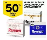 Oferta de Renova - Selecao De Guardanapos Da Marcaem Continente