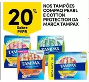 Oferta de Tampax - Tampõesem Continente