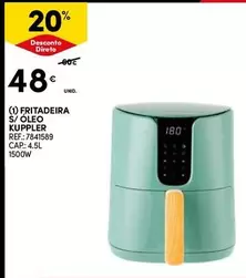 Oferta de Fritadeira S/ Oleo por 48€ em Continente