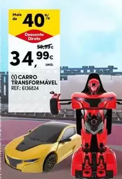 Oferta de Carro Transformavel por 34,99€ em Continente