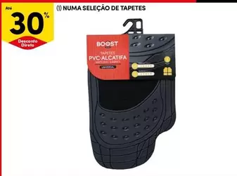 Oferta de Boost - Numa Selecao De Tapetesem Continente