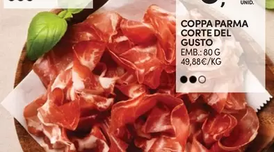 Oferta de Corte del Gusto - Coppa Parma Corte Del Gustoem Continente