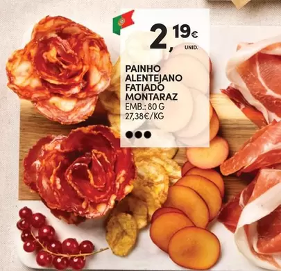 Oferta de Montaraz - Painho Alentejano Fatiado por 2,19€ em Continente