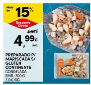 Oferta de Continente - Preparado P/ Mariscada S/ Gluten por 4,99€ em Continente