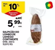 Oferta de Continente - Salpicão Do Lombo De Lamego por 5,99€ em Continente