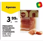 Oferta de Continente - Presunto Beira Baixa 12 Meses por 3,99€ em Continente