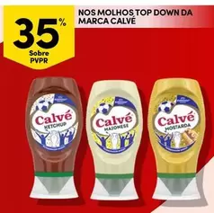 Oferta de Calvé - Nos Molhos Top Down Da Marcaem Continente