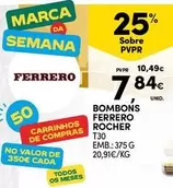 Oferta de Ferrero Rocher - Bombons por 7,84€ em Continente