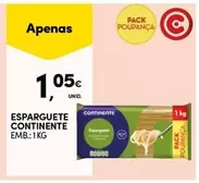 Oferta de Continente - Esparguete por 1,05€ em Continente