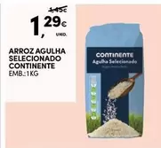 Oferta de Continente - Arroz Agulha Selecionado por 1,29€ em Continente