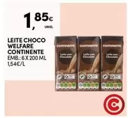 Oferta de Continente - Leite Choco por 1,85€ em Continente