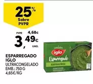 Oferta de Iglo - Esparregado por 3,49€ em Continente