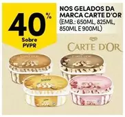 Oferta de Carte d'Or - Nos Gelados Da Marcaem Continente