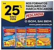 Oferta de Pescanova - Nas Formatos Familiaresem Continente