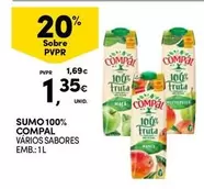 Oferta de Compal - 100% por 1,35€ em Continente