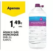 Oferta de Monchique - Água S/Gas por 1,49€ em Continente