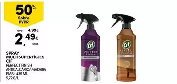 Oferta de Cif - Spray Multisuperficies por 2,49€ em Continente