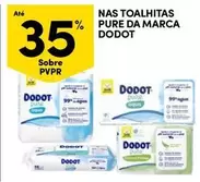 Oferta de Dodot - Nas Toalhitas Pure Da Marcaem Continente