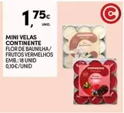 Oferta de Continente - Mini Velas por 1,75€ em Continente