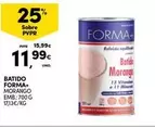 Oferta de Forma+ - Batido Forma+ por 11,99€ em Continente