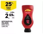 Oferta de XXL - Ketchup Xxl por 2,69€ em Continente