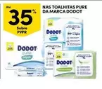 Oferta de Dodot - Nas Toalhitas Pure Da Marcaem Continente