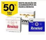 Oferta de Renova - Selecao De Guardanapos Da Marcaem Continente