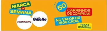 Oferta de Gillette - Carrinho De Cozinhaem Continente