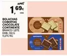 Oferta de Continente - Bolachas Cobertas Chocolate por 1,69€ em Continente