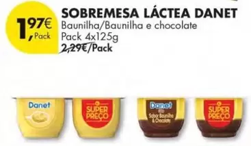 Oferta de Sobremesa Lactea por 1,97€ em Pingo Doce